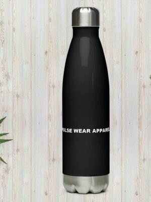 Black Stainless steel water bottle